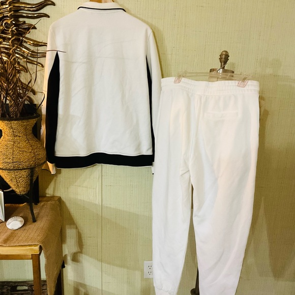 Vintage Active Two Piece Tracksuit Jacket Jogger Set Pants Sz L/30 - Picture 6 of 6